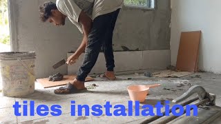 tiles installation floor philippines [upl. by Gemma290]