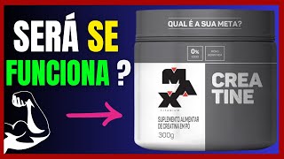 Max Titanium Creatina 300g  E BOA  VALE A PENA COMPRAR [upl. by Mumford]