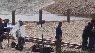 BROADCHURCH series 2 filming in Dorset 2014 [upl. by Annayrb]