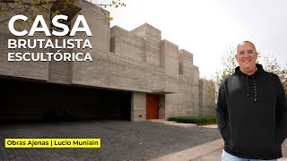 CASA de CONCRETO con HERMOSAS GRIETAS DE LUZ  Obras Ajenas  Lucio Muniain Et Al [upl. by Allenotna]