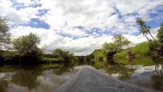 Paddle gently along the River Wye from Hay to Whitney in an Indian Canoe [upl. by Llenehs]