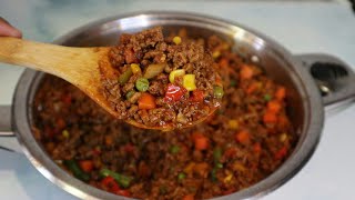 Savoury Mince Recipe [upl. by Arahsal]