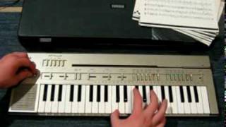 Yamaha PC100 Portasound Keyboard [upl. by Mungo]