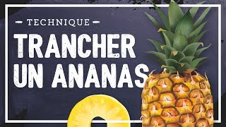 Comment bien découper un ANANAS [upl. by Ardnek954]