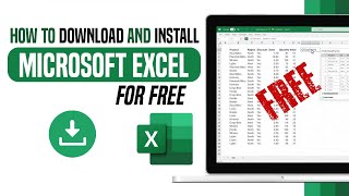 How To Download And Install Microsoft Excel For Free 2024 [upl. by Medora]