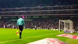 Penal fallado de Aviles Hurtado vs Tigres visto desde la cancha  2017 [upl. by Lefty]