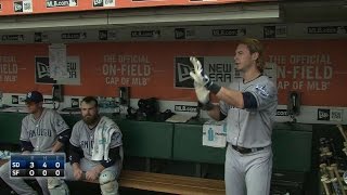 SDSF Jankowski gets silent treatment after home run [upl. by Anerev]