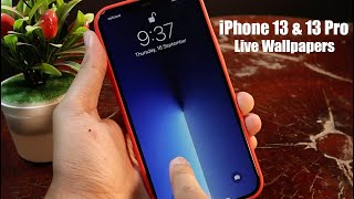 Get iPhone 13 amp 13 Pro Live Wallpaper on Old iPhone [upl. by Notxam852]