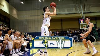 Mens Basketball Highlights vs Illinois Wesleyan [upl. by Nibram]