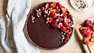 Simple Chocolate Tart [upl. by Largent]