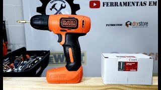 Parafusadeira Black And Decker 8v LD008 [upl. by Aiekram30]