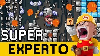 💣💥TODO EXPLOTA A MI ALREDEDOR 💥💣  SUPER EXPERTO NO SKIP  Super Mario Maker  ZetaSSJ [upl. by Glick]