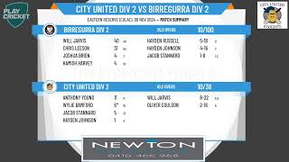 City United Div 2 v Birregurra Div 2 [upl. by Kcirdez36]