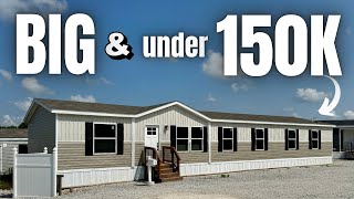 NEW 4 or 5 bedroom mobile home with INCREDIBLE pricing Prefab House Tour [upl. by Adolf71]