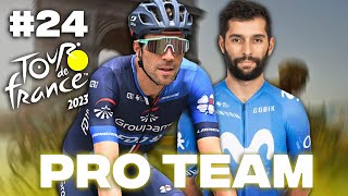 PREMIER TOUR DE FRANCE EXCEPTIONNEL pour linstant 24  Pro Team Tour de France 2023 [upl. by Laural]