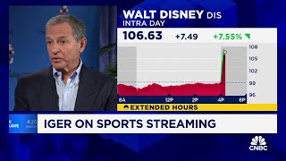 Disney CEO Bob Iger on new streaming bundle partnership Id rather be a disruptor than be disrupted [upl. by Coltin]