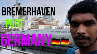 Germany 🇩🇪🇩🇪 Bremerhaven Port tour in holiday [upl. by Raynell]