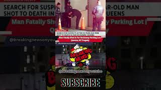 Man Fatally Shot in Far Rockaway Parking Lot  Queens NY breakingnews breakingnewsonyoutube [upl. by Burford]