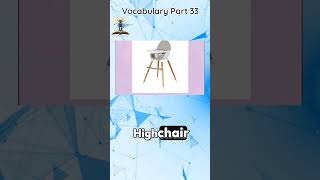 Types of Chairs 🪑  English Vocabulary englishlanguage decodingenglish facts quiz [upl. by Towbin]