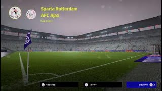 Jornada 18 Sparta Rotterdam VS AFC Ajax eFootball 25 PS5 [upl. by Laen]