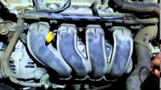 Toyota 4ZZ VVTi engine sound after fixing intake manifold vibration [upl. by Ayidan]