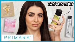 TESTING NEW ish PRIMARK MAKEUP  AFFORDABLE MAKEUP TUTORIAL [upl. by Lleznod251]