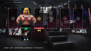 AampD Fatal Revenge WWE2K24 Red Ranger vs Muhammad Ali [upl. by Ahsak]