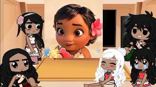 ✅Characters Of💚Moana  React💚To Their Future In TikTok video Edits  Gachaclub  Full HD Video✅ [upl. by Hylan586]