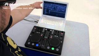 OMNITRONIC TMC1 Controller incl Virtual DJ  feat quotDer laute Gastquot [upl. by Theurer427]