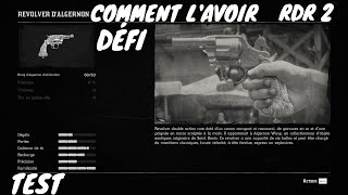 Le Revolver Dalgernon Localisation Red Dead Redemption 2 [upl. by Hegarty]