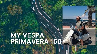 Benim Vespam Vespa Primavera 150cc ile hikayem [upl. by Acebber329]