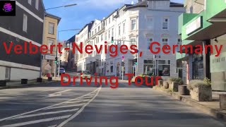 Driving Tour VelbertNeviges Germany 🇩🇪 [upl. by Akenn]