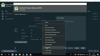 Android Studio  Configurando o Emulador [upl. by Mossberg]