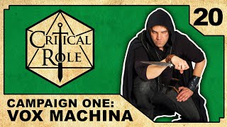 Trial of the Take Part 3  Critical Role VOX MACHINA  Episode 20 [upl. by Marlene]