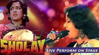 Jab Tak Hai Jaan Jaane Jahan Main Nachungi  Sholay 1975  Mou Das Live Performance [upl. by Cirtemed]