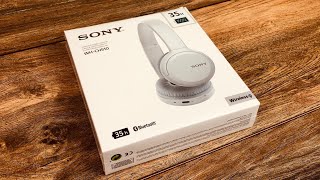 Sony WHCH510 Bluetooth Kopfhörer  Günstig mit langer Akku Laufzeit  Unboxing amp Review [upl. by Octavla]