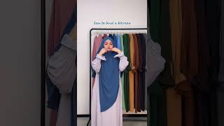 hijab modestfashion abaya muslimah hijab hijabtutorial arabic eid ramadan fyp islamic [upl. by Rodolphe]