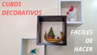 Cómo hacer repisas flotantes decorativas muy facil y sencillo [upl. by Acinimod]