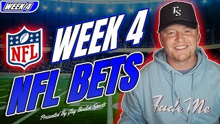 NFL Picks Week 4 2024  FREE NFL Best Bets Predictions and Player Props [upl. by Elokyn806]