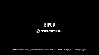 Magpul Instructions  Bipod [upl. by Akyssej]