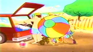 Coppertone Sunscreen Animated Family TV Commercial June 1990 [upl. by Naeruat]