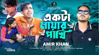 একটা মায়ার পাখি  Singer Amir Khan  Akta mayar pakhi  New tik tok vairal song 2024 [upl. by Chappy]