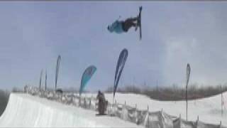 1620 on Skis in Halfpipe [upl. by Esiuolyram899]