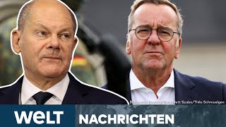 NEUWAHLEN Rumoren in der SPD Viele wollen Pistorius statt Scholz als Kanzlerkandidat  WELT STREAM [upl. by Lessard]