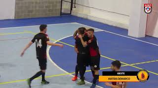 FutsalMetro DivisionElite  Oeste vs Estudiantil Porteño [upl. by Rma]