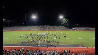 Pride of Hayden Marching band 927 vs West Point 2024 [upl. by Dallon]