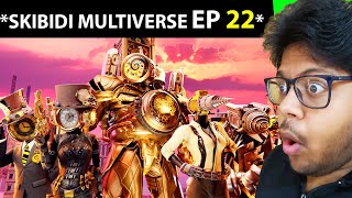 AYUSH MORE Reacts To SKIBIDI TOILET MULTIVERSE ALL NEW EPISODES [upl. by Arakat]