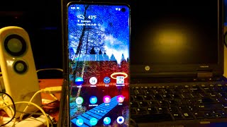 How to manually upgrade Samsung S10 Exynos from Stock To Custom  Android 11  12 ready [upl. by Ahsimaj]