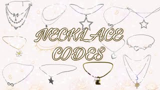 Roblox Necklace Codes For Berry Avenue Bloxburg And Brookhaven [upl. by Sutphin]