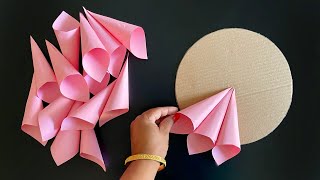 2 Beautiful Paper Wall Hanging  Paper Craft For Home Decoration  Easy Wall Hanging  DIY Ideas [upl. by Ansaev415]